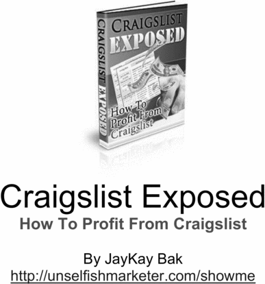 Product picture Craigslist Exposed with Master Resell Rights 